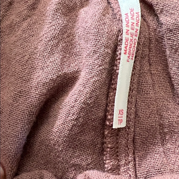 Free People cotton two piece set in brownie - Picture 8 of 8